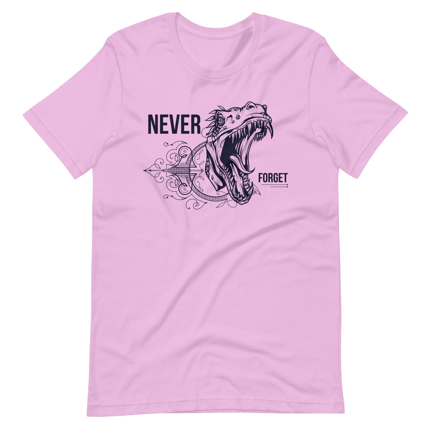 Printagon - Never Forget - Unisex T-shirt - Lilac / S