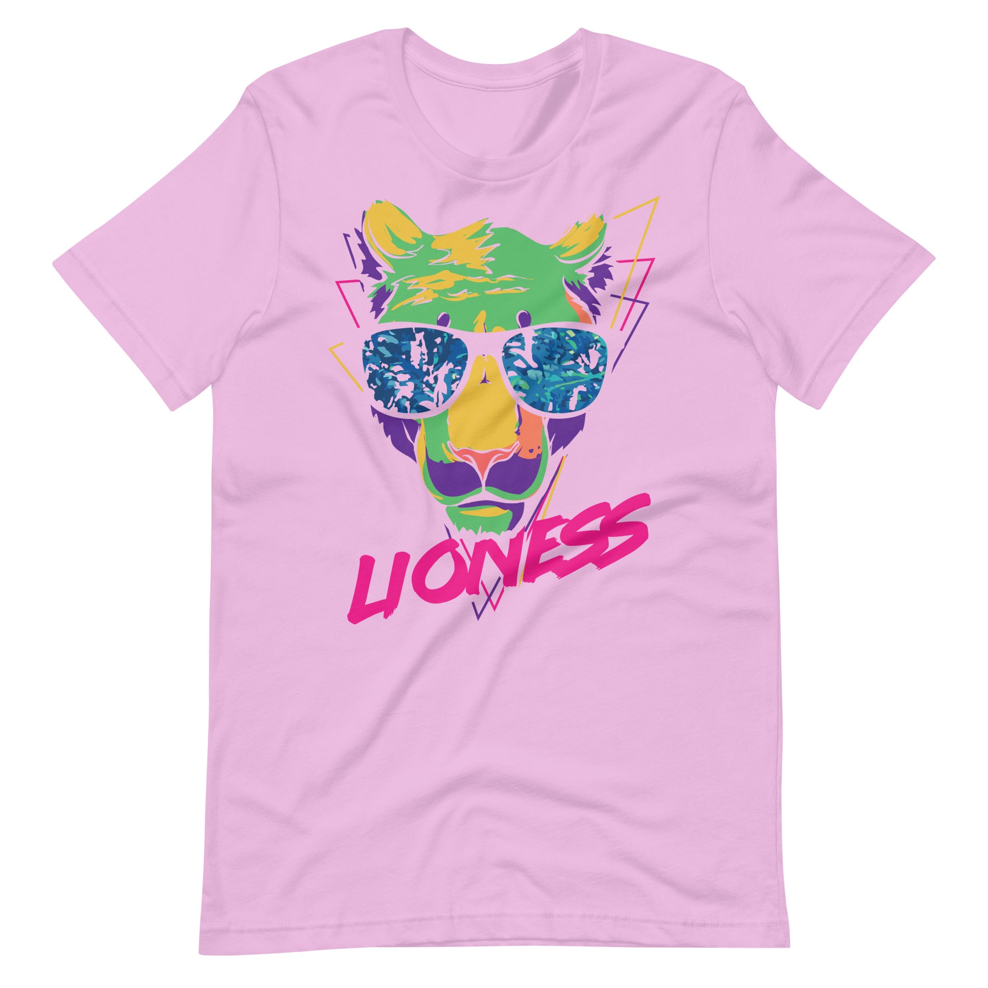 Printagon - Lioness - Unisex T-shirt - Lilac / S