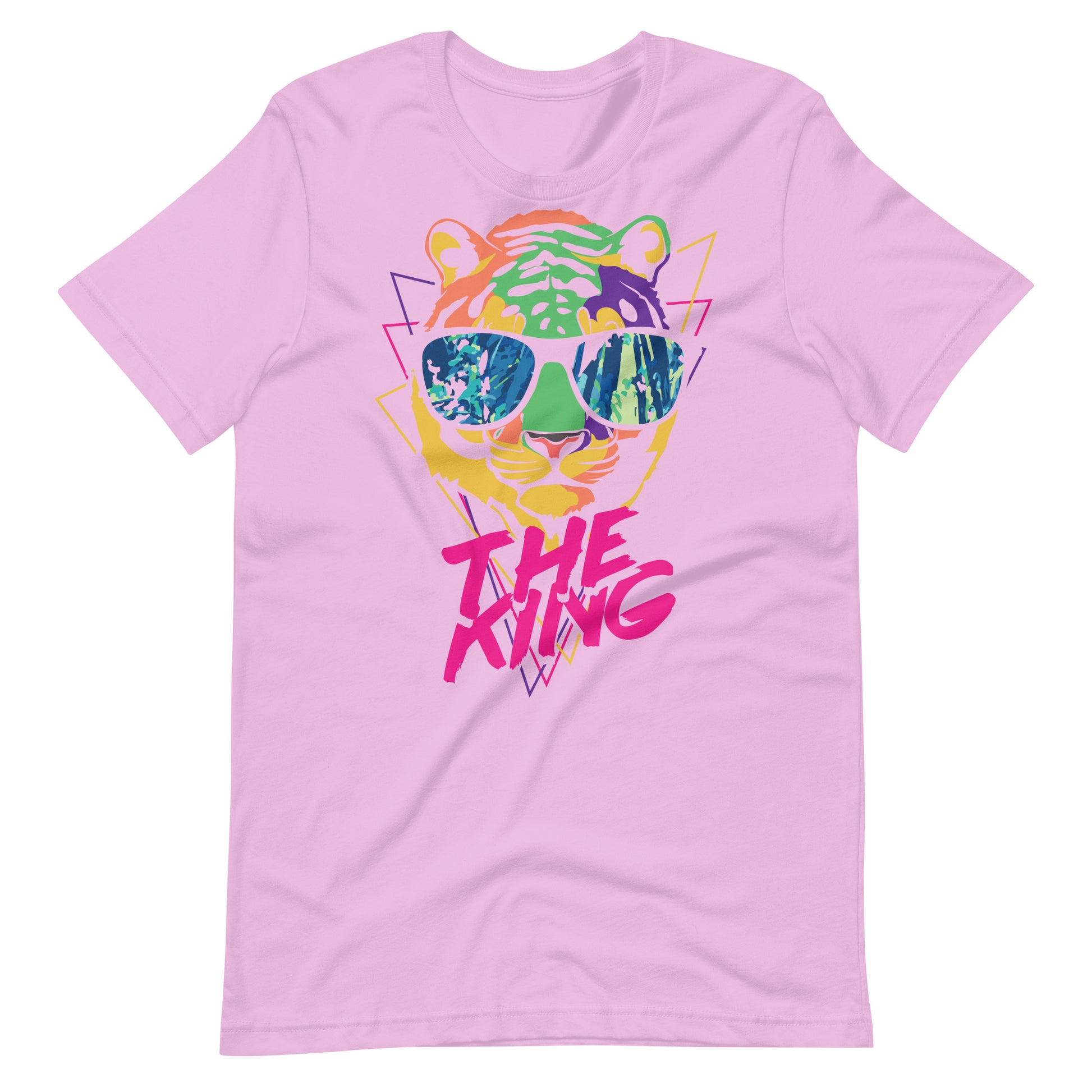 Printagon - The king - Unisex T-shirt - Lilac / S