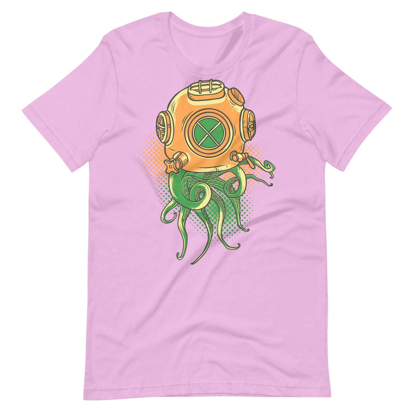 Printagon - Octopus - Unisex T-shirt - Lilac / S