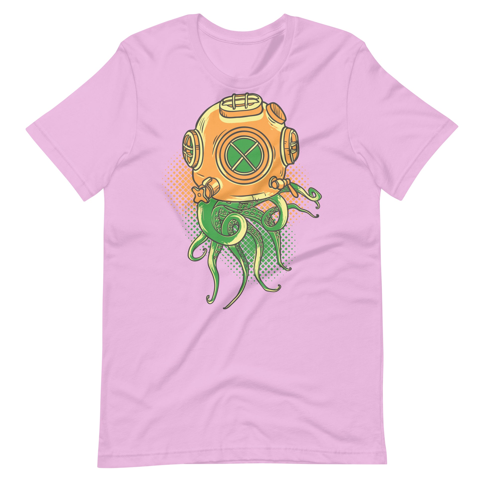 Printagon - Octopus - Unisex T-shirt - Lilac / S