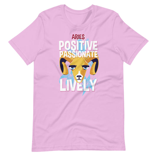 Printagon - Aries - T-shirt - Lilac / S