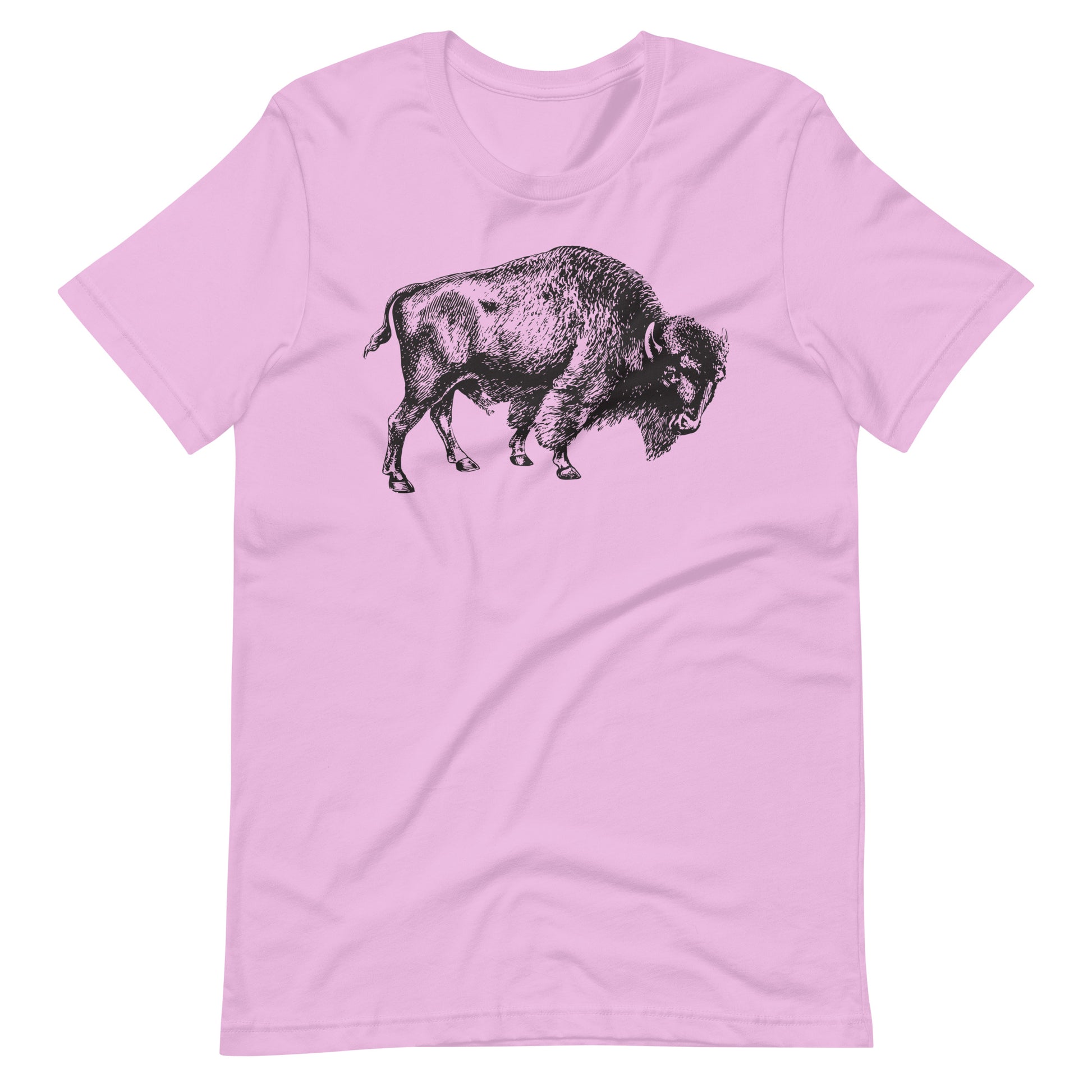 Printagon - Bull 002 - Unisex T-shirt - Lilac / S