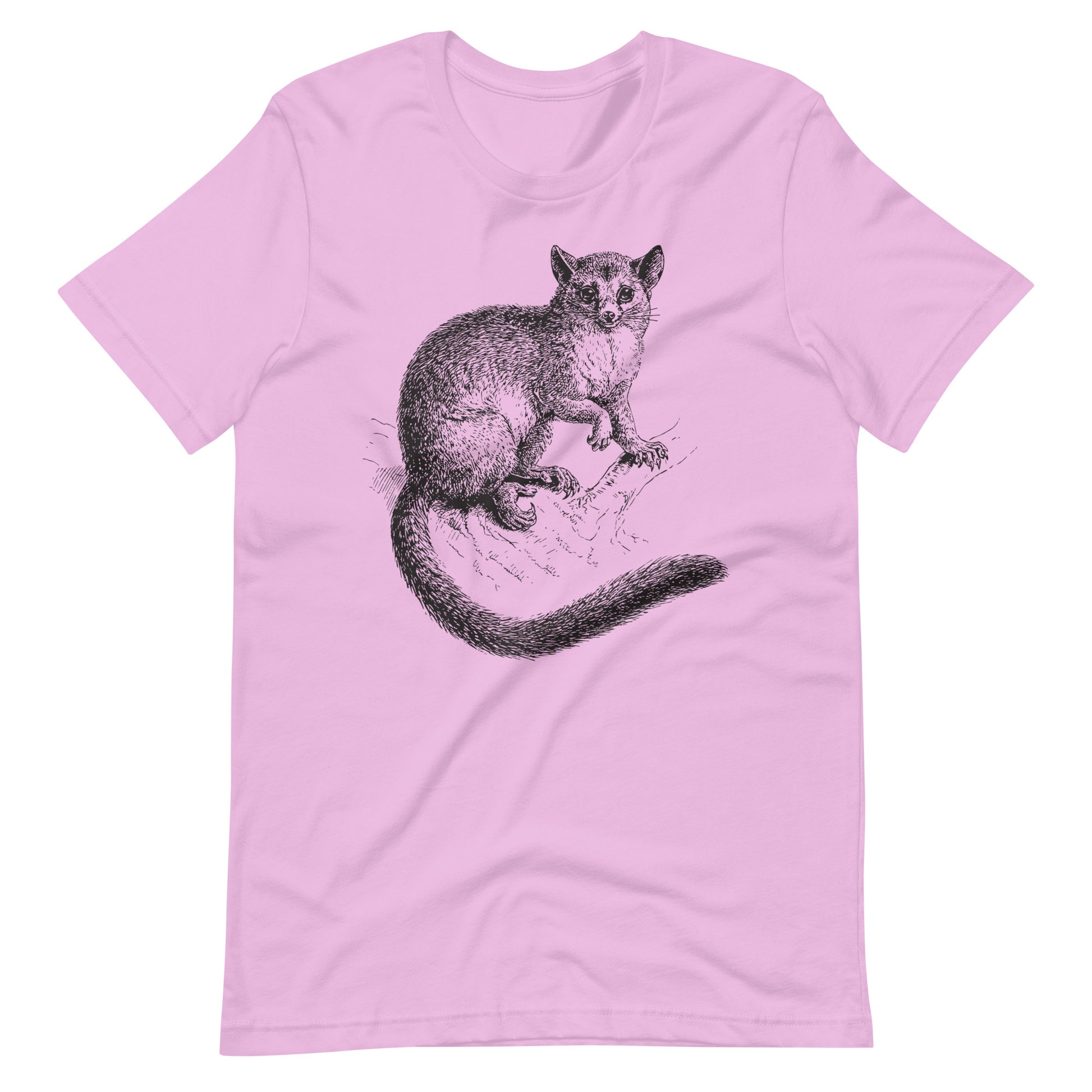 Printagon - The Fox - Unisex T-shirt - Lilac / S