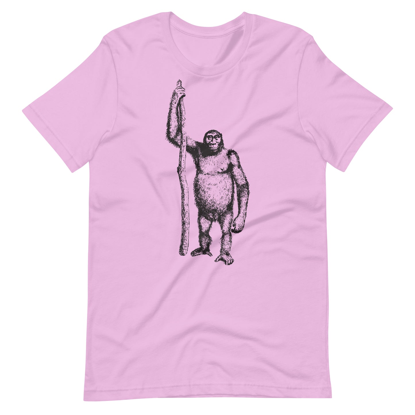 Printagon - Gorilla - Unisex T-shirt - Lilac / S