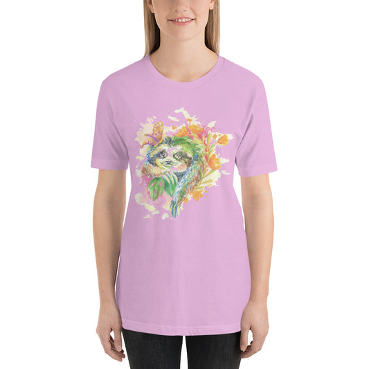 Printagon - Colorful Animal Head - Unisex T-shirt -