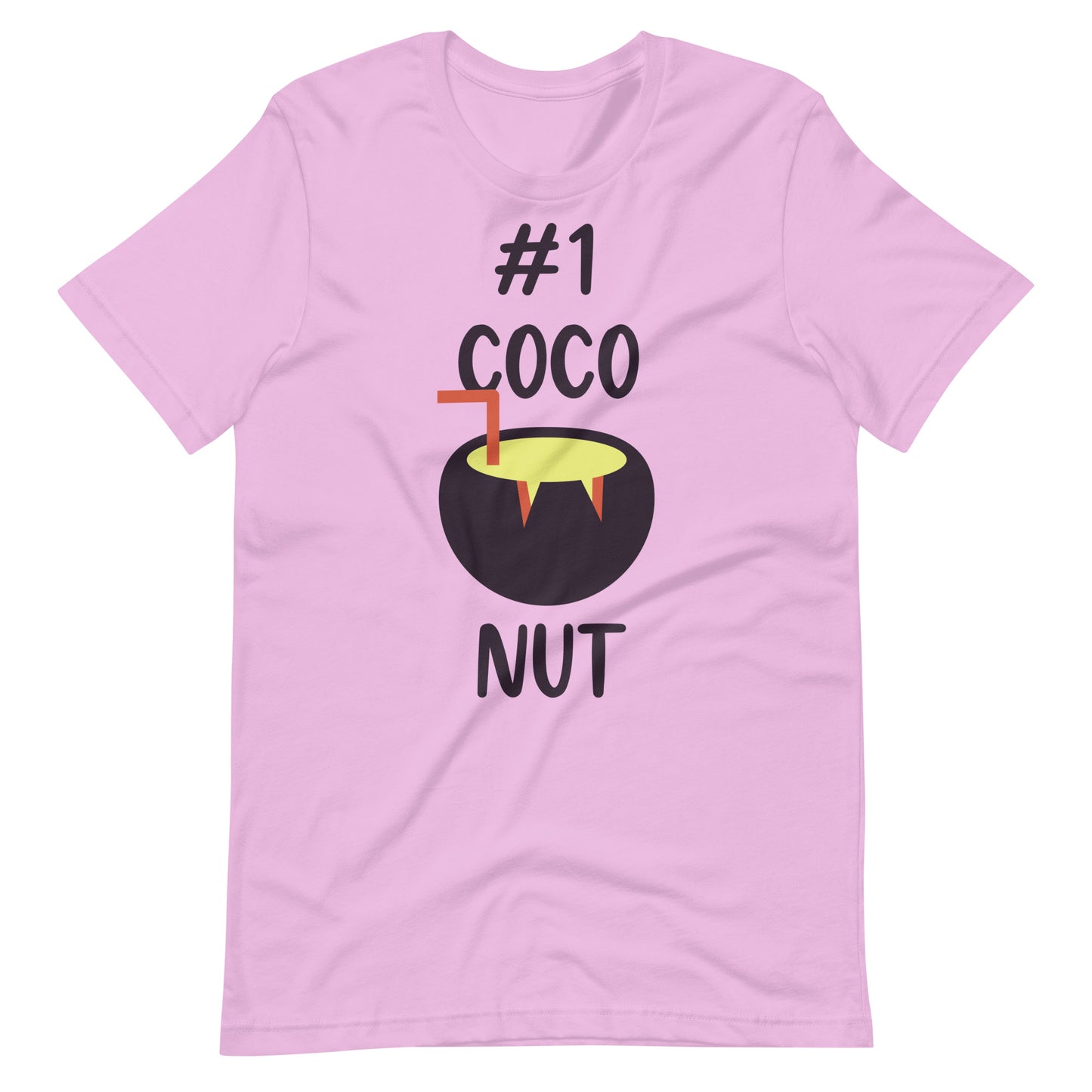 Printagon - Coconut #1 - Unisex T-shirt - Lilac / S