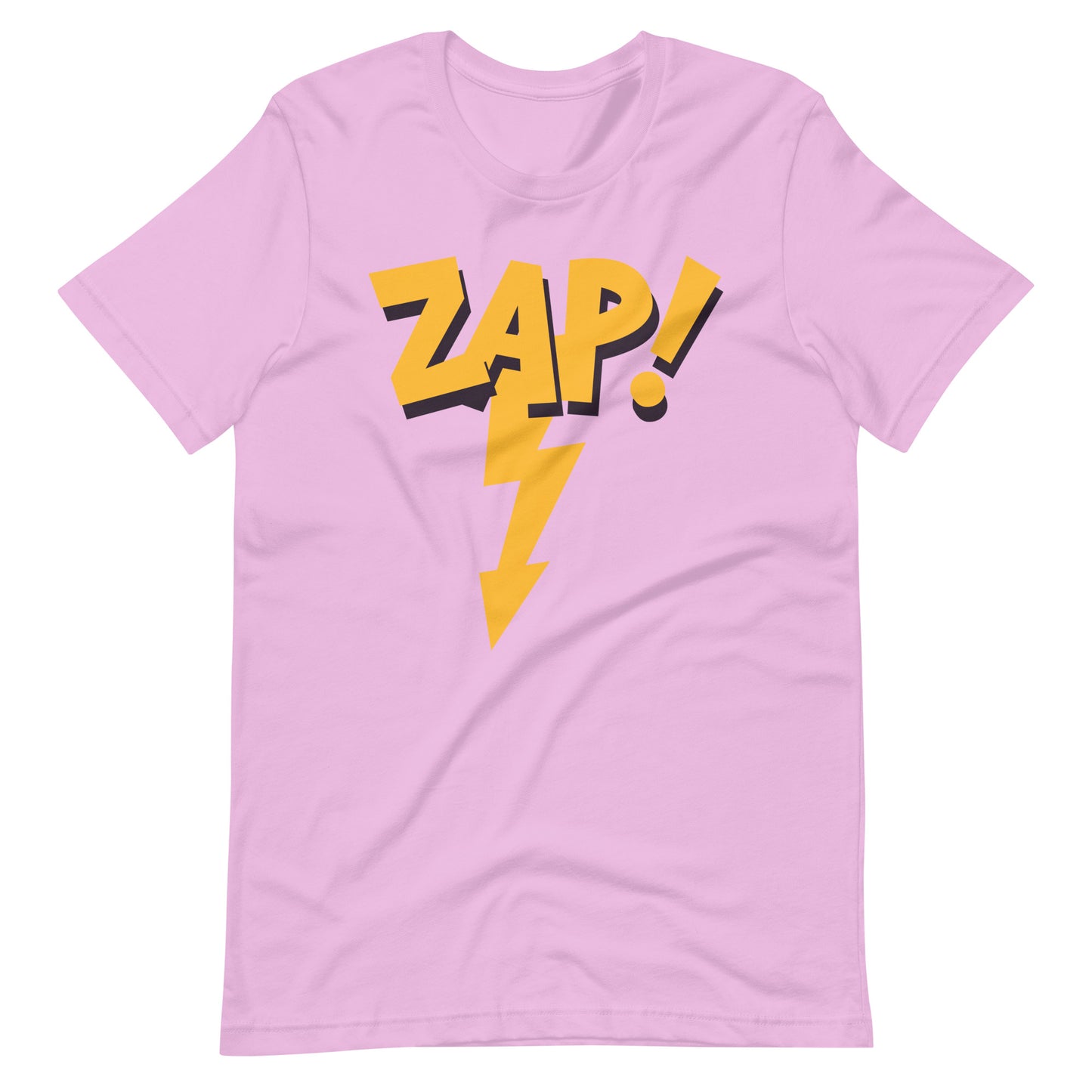 Printagon - Zap! - Unisex T-shirt - Lilac / S