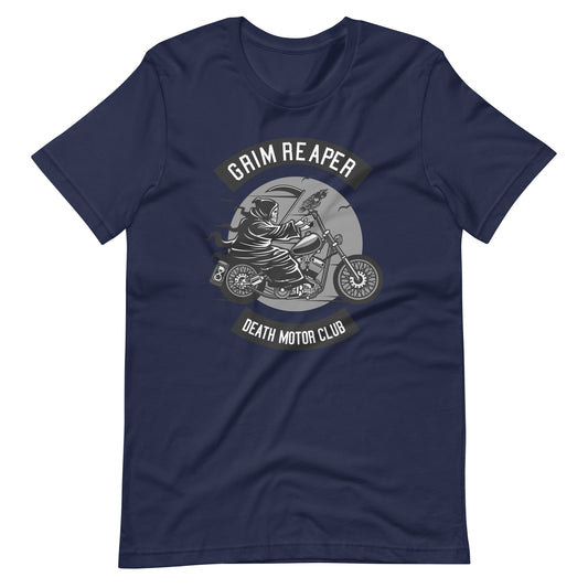 Printagon - Grim Reaper - T-shirt - Navy / XS