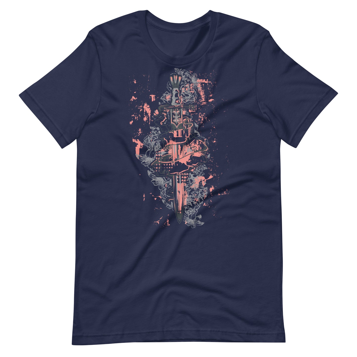 Printagon - Magical Sword - T-shirt - Navy / XS