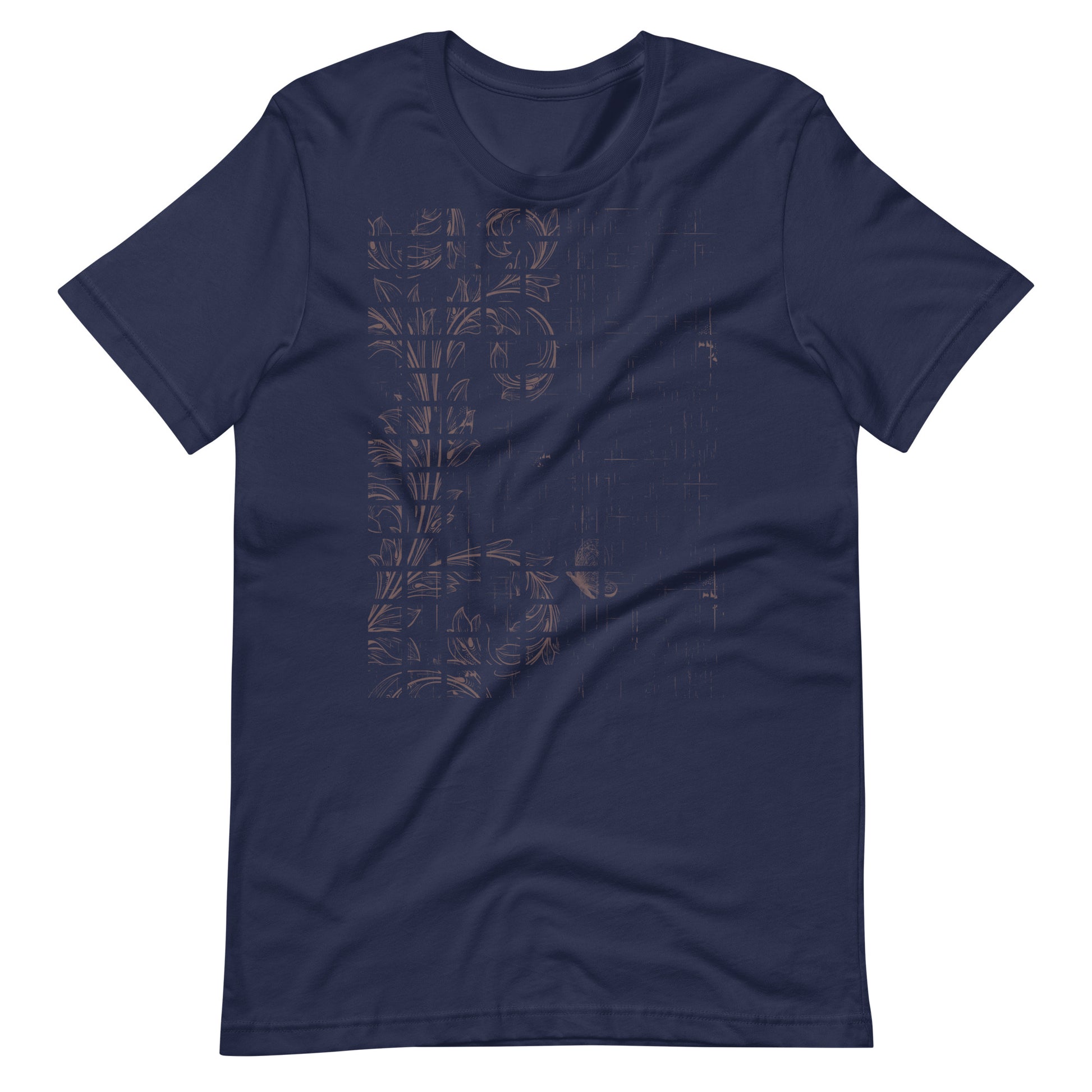 Printagon - Faded Plant - T-shirt - Navy / XS