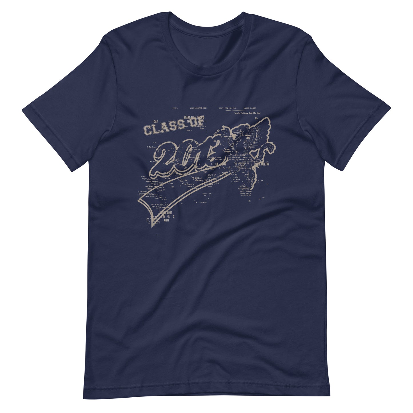 Printagon - Class Of 2013 - T-shirt - Navy / XS