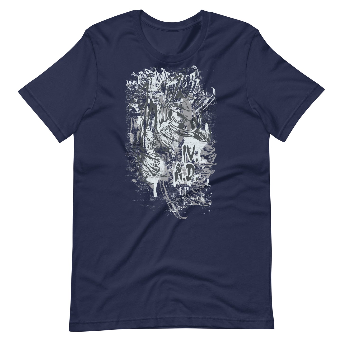 Printagon - IV A.D T-shirt - Navy / XS