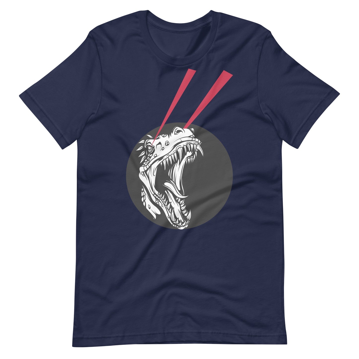 Printagon - Mad Dragon - Unisex T-shirt - Navy / XS