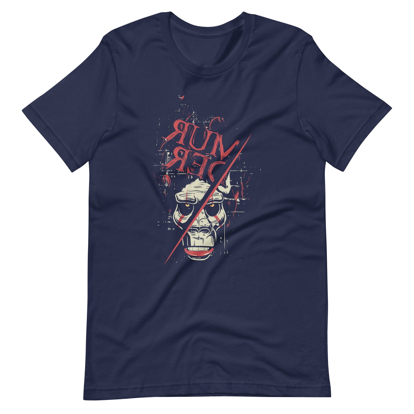 Printagon - Murder - Unisex T-shirt - Navy / XS