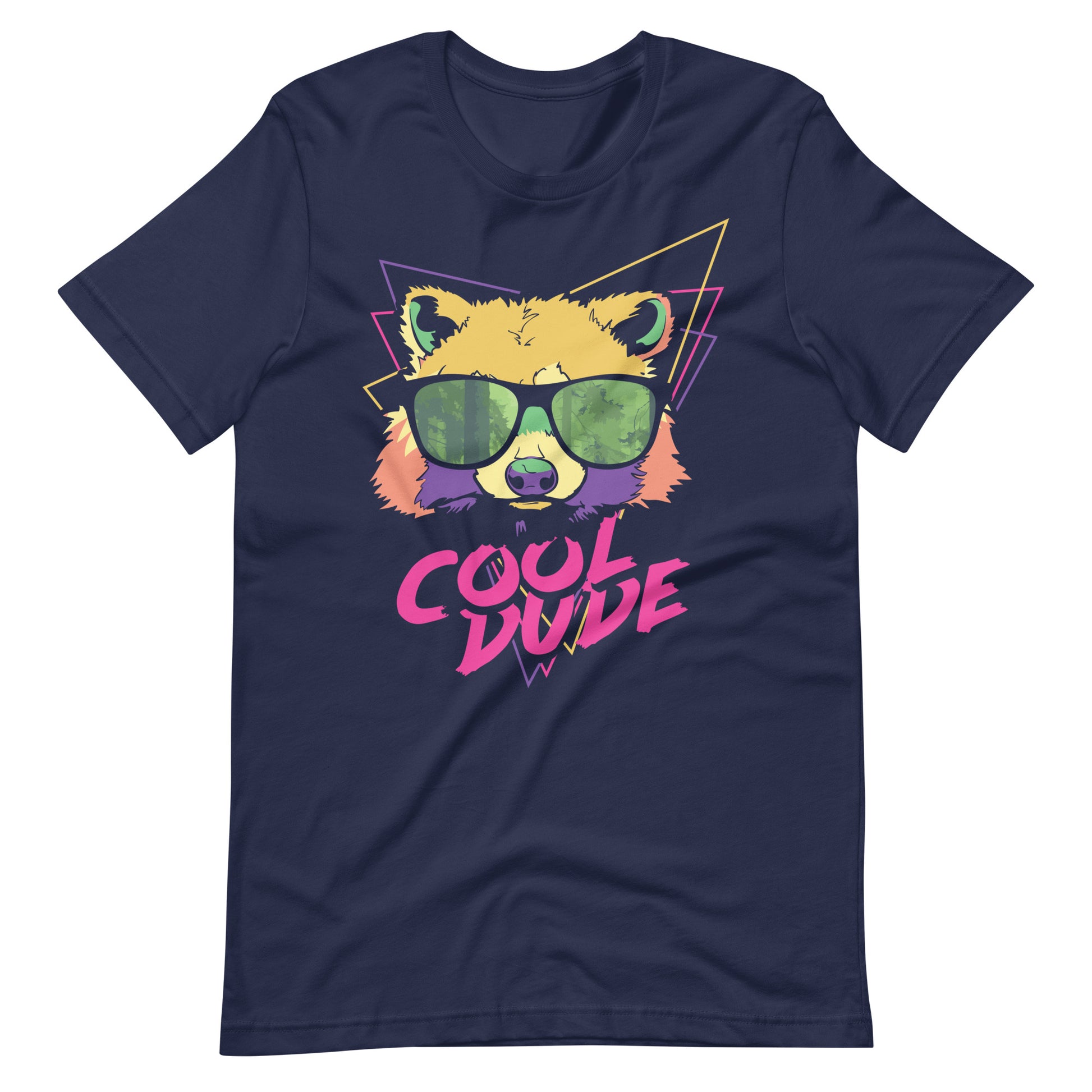 Printagon - Cool Dude - Unisex T-shirt - Navy / XS