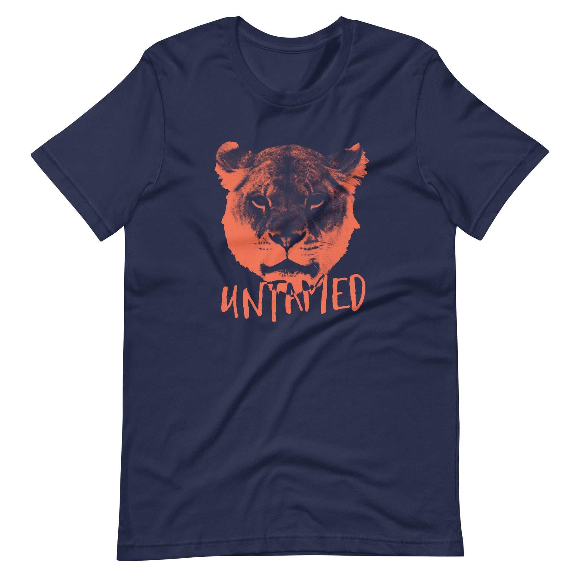 Printagon - Untamed - Unisex T-shirt - Navy / XS