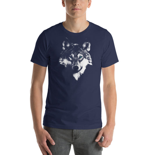 Printagon - White Wolf - Unisex T--shirt -