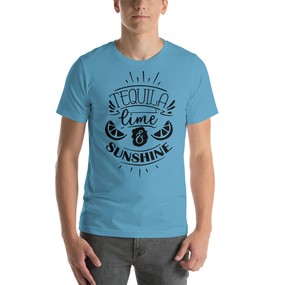 Tequila Time & Sunshine - Unisex T-shirt - Printagon