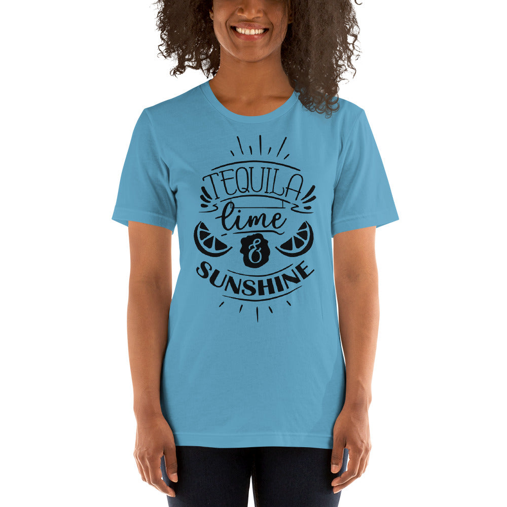 Tequila Time & Sunshine - Unisex T-shirt - Printagon