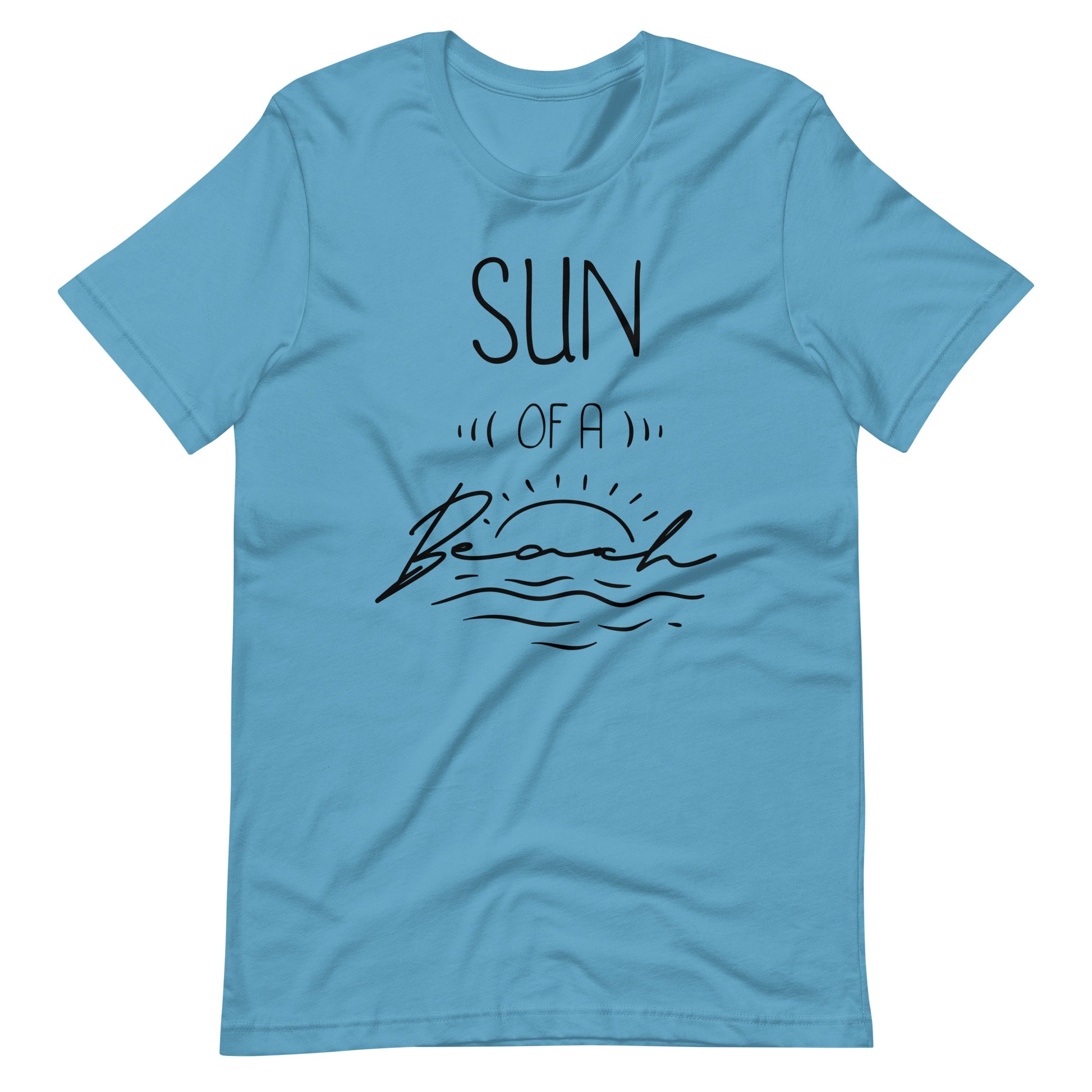 Sun Of A Beach - Unisex T-shirt - Ocean Blue / S Printagon