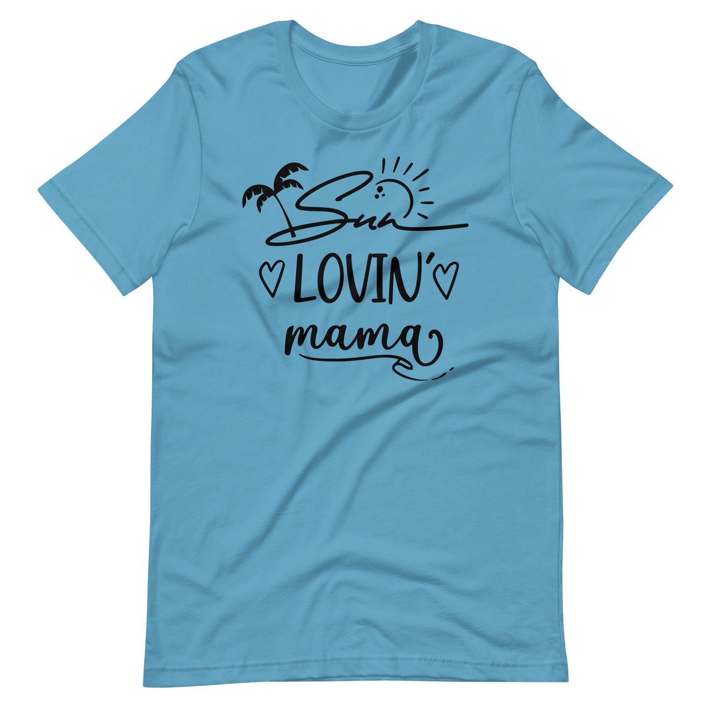 Sun Lovin Mama - T-shirt - Ocean Blue / S Printagon