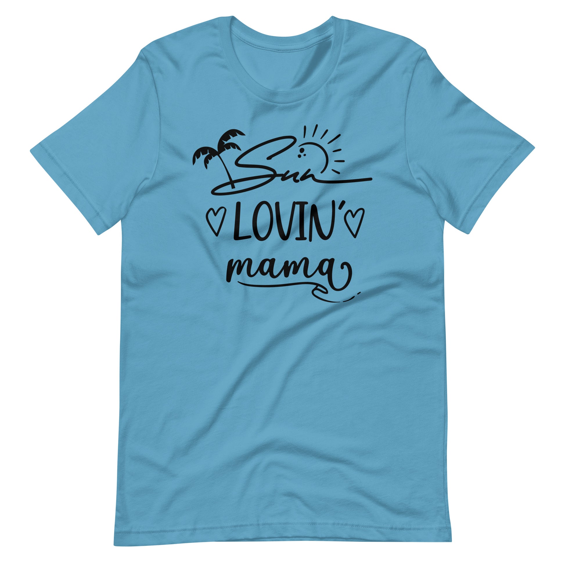 Sun Lovin Mama - T-shirt - Ocean Blue / S Printagon