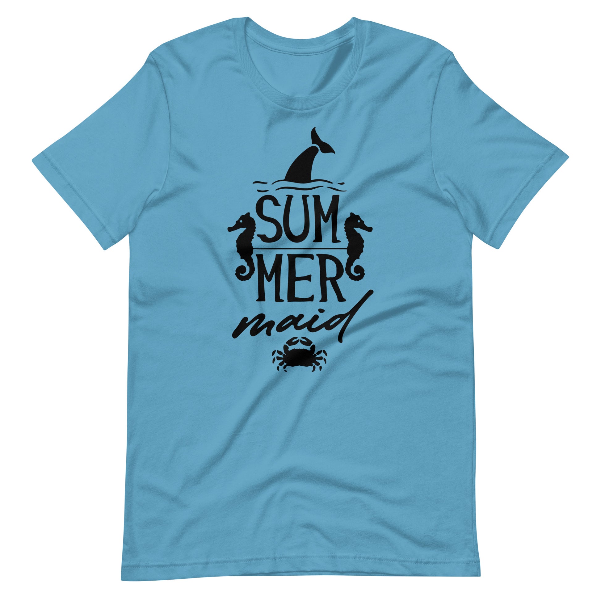 Summer Maid - Unisex T-shirt - Ocean Blue / S Printagon