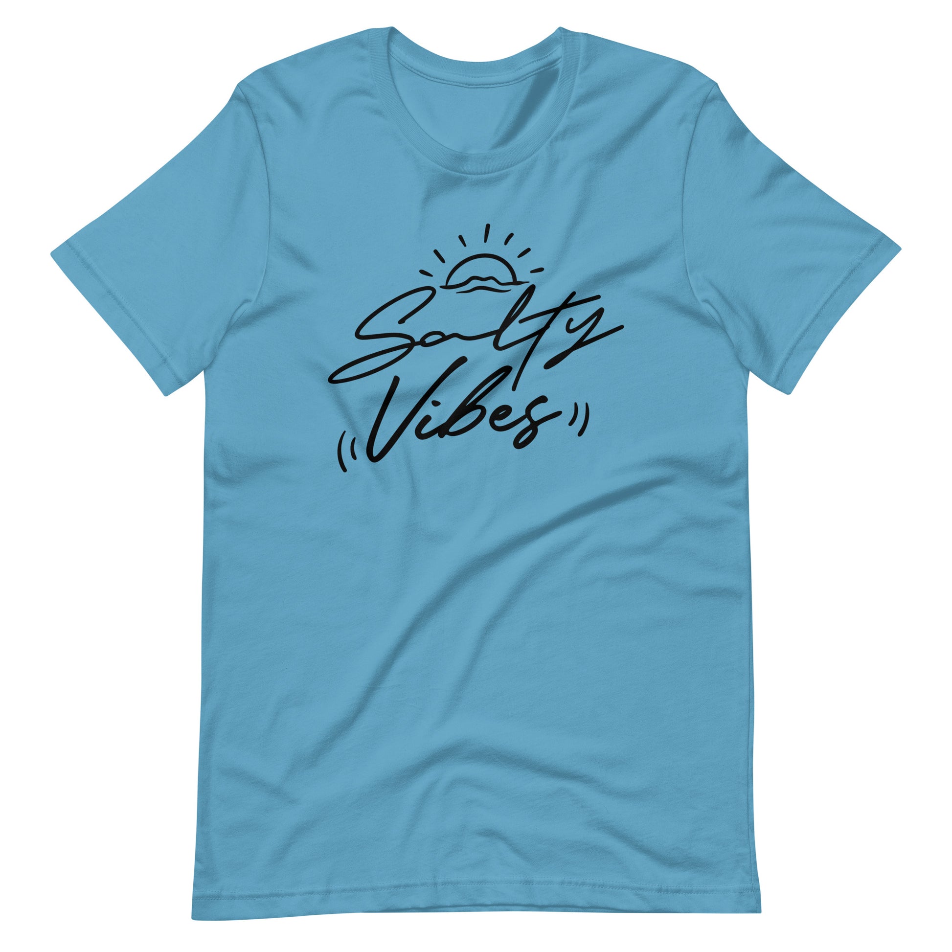 Salty Vibes - Unisex T-shirt - Ocean Blue / S Printagon