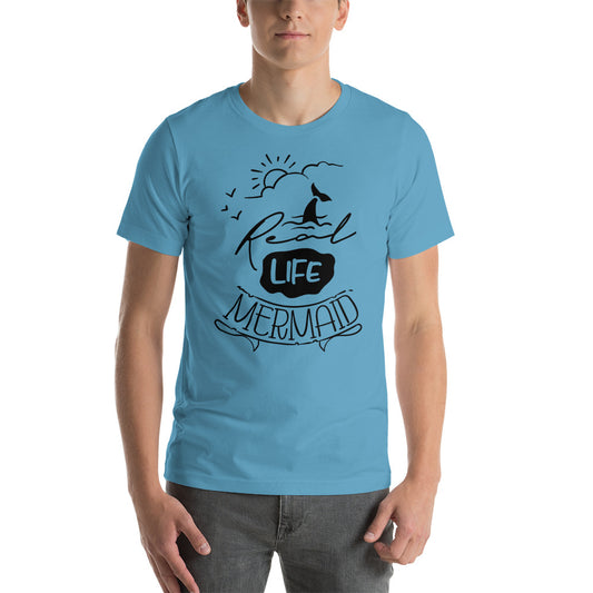 Real Life Mermaid - Unisex T-shirt - Printagon