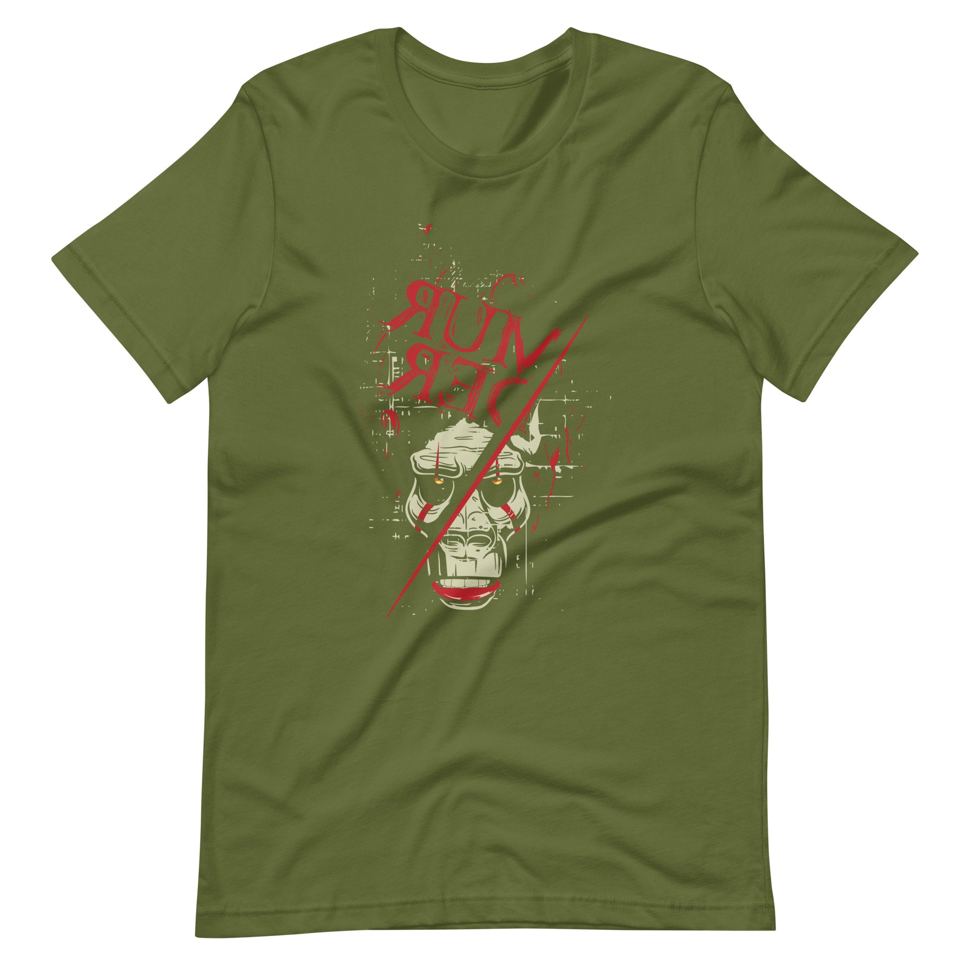 Printagon - Murder - Unisex T-shirt - Olive / S