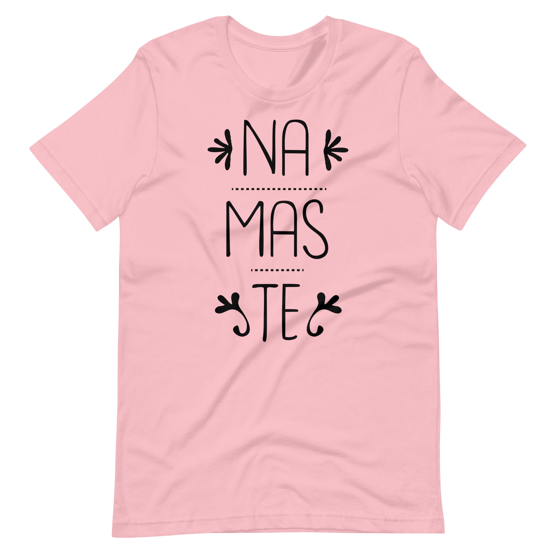 Printagon - Namaste - Unisex T-shirt - Pink / S