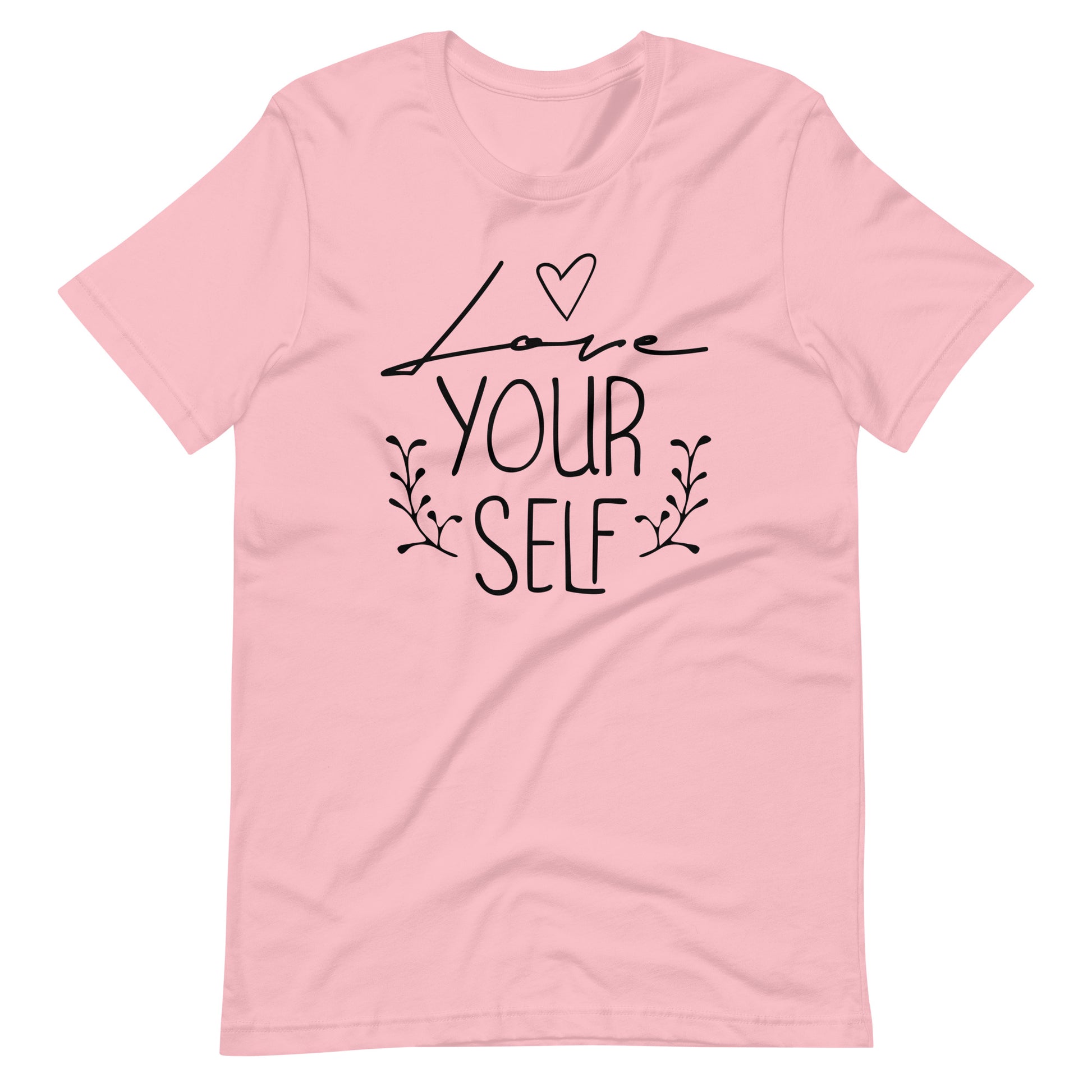 Printagon - Love Your Self - Unisex T-shirt - Pink / S