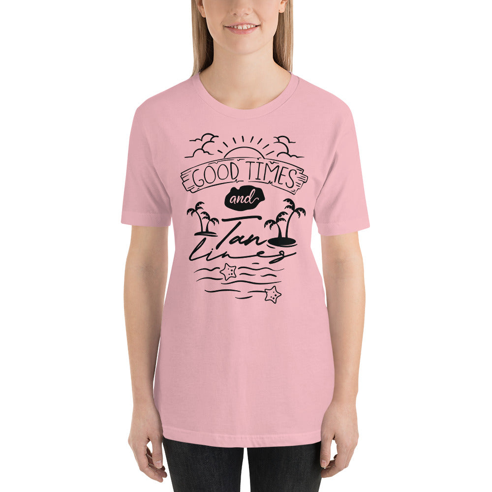 Printagon - Good Times And Tan Lines - Unisex T-shirt -