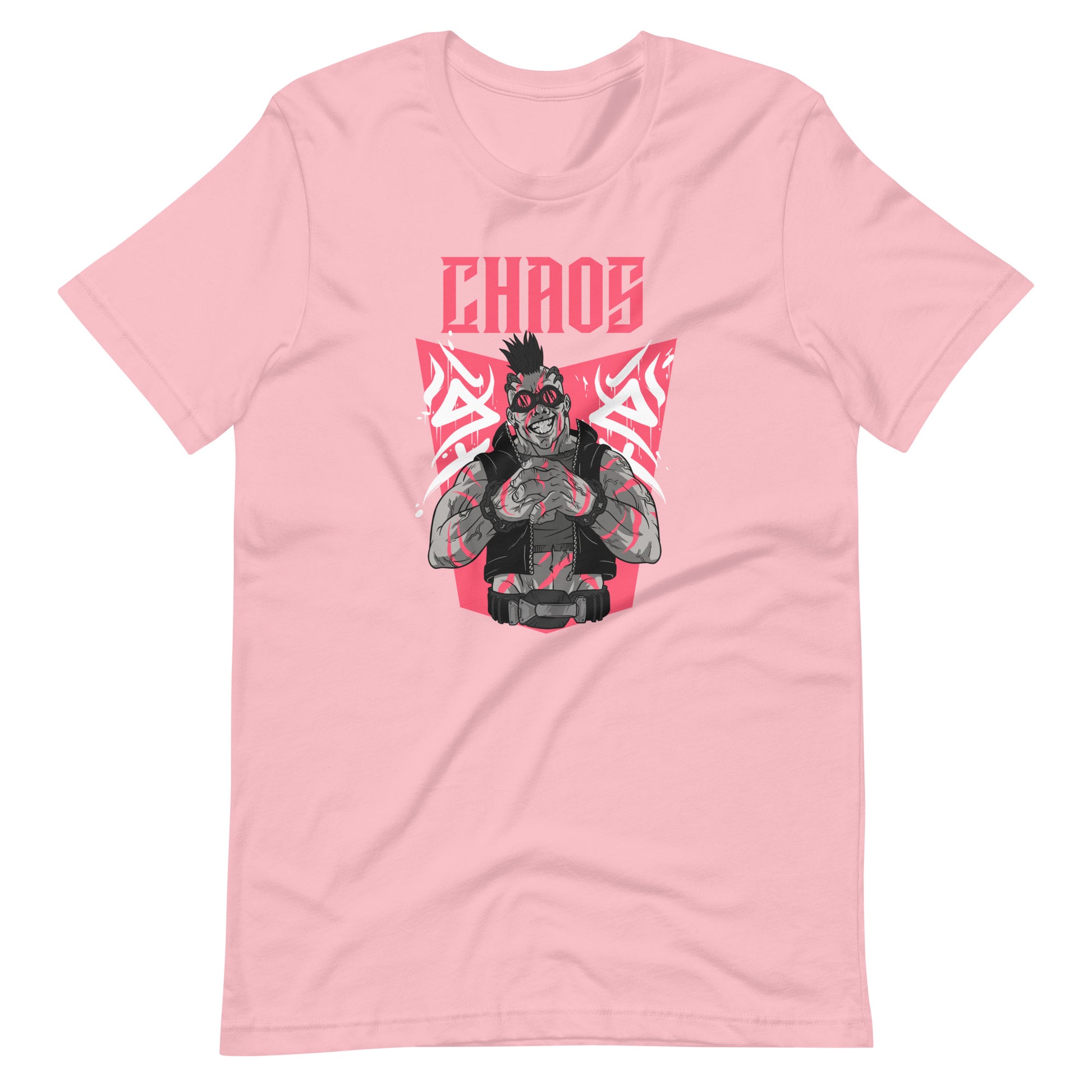 Printagon - Chaos Pink - Unisex T-shirt - Pink / S