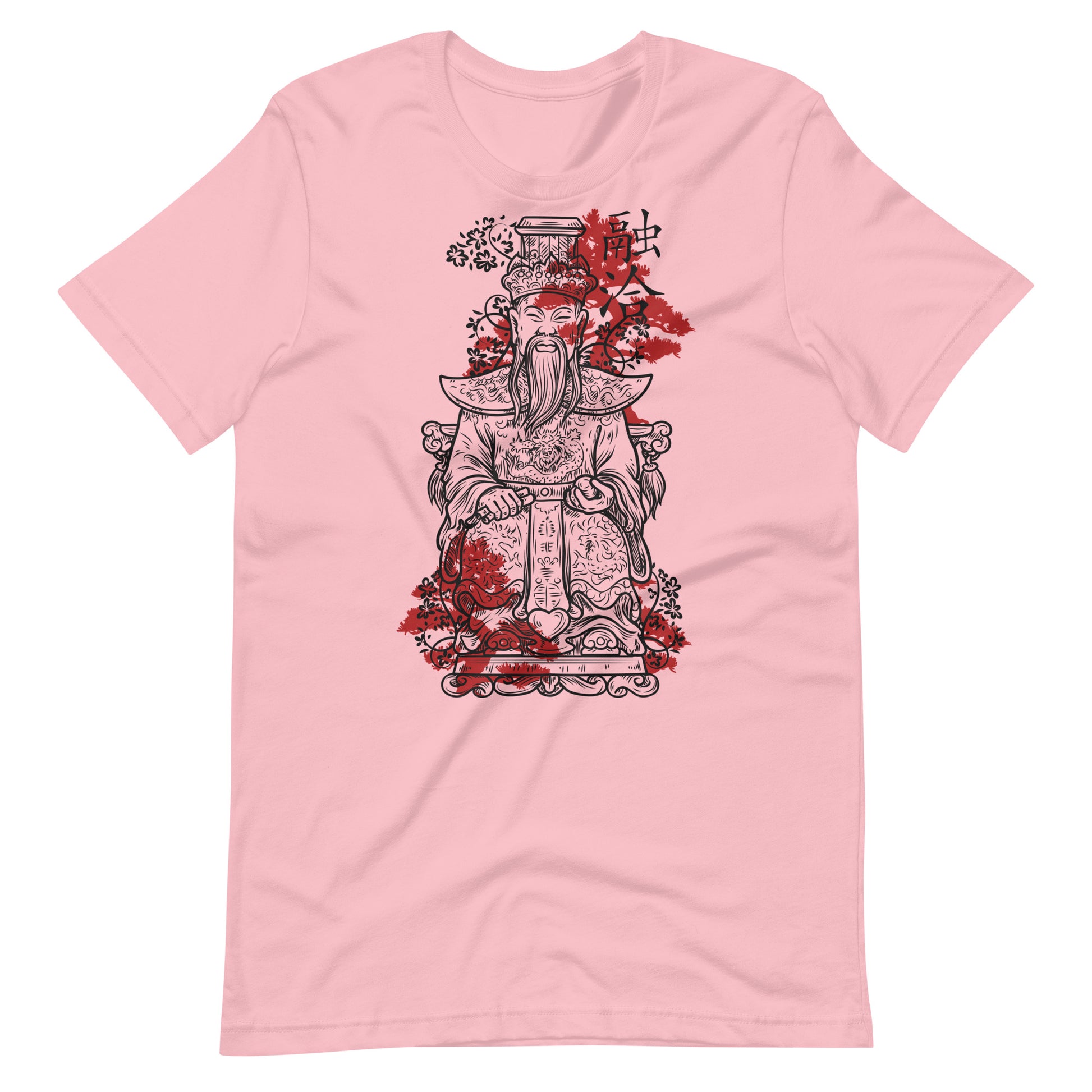 Printagon - Buddha Meditation - T-shirt - Pink / S