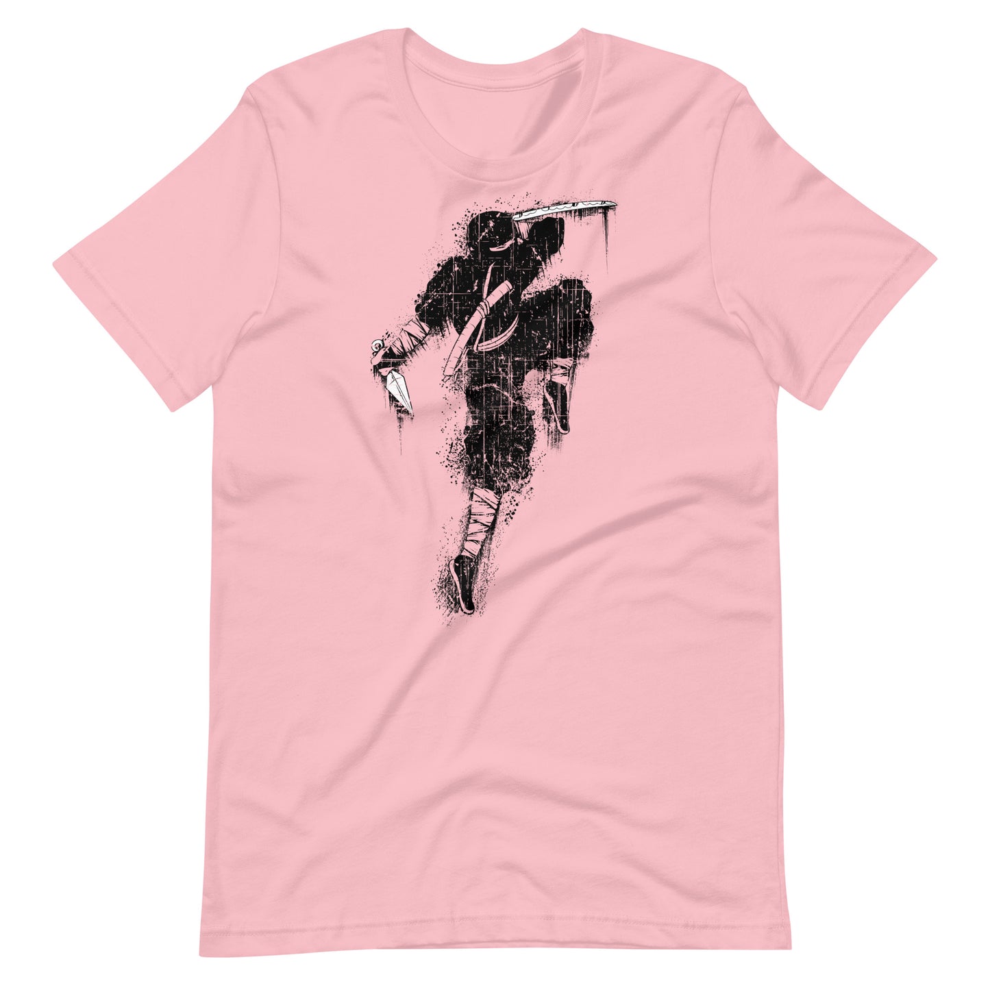 Printagon - Ninja - T-shirt - Pink / S