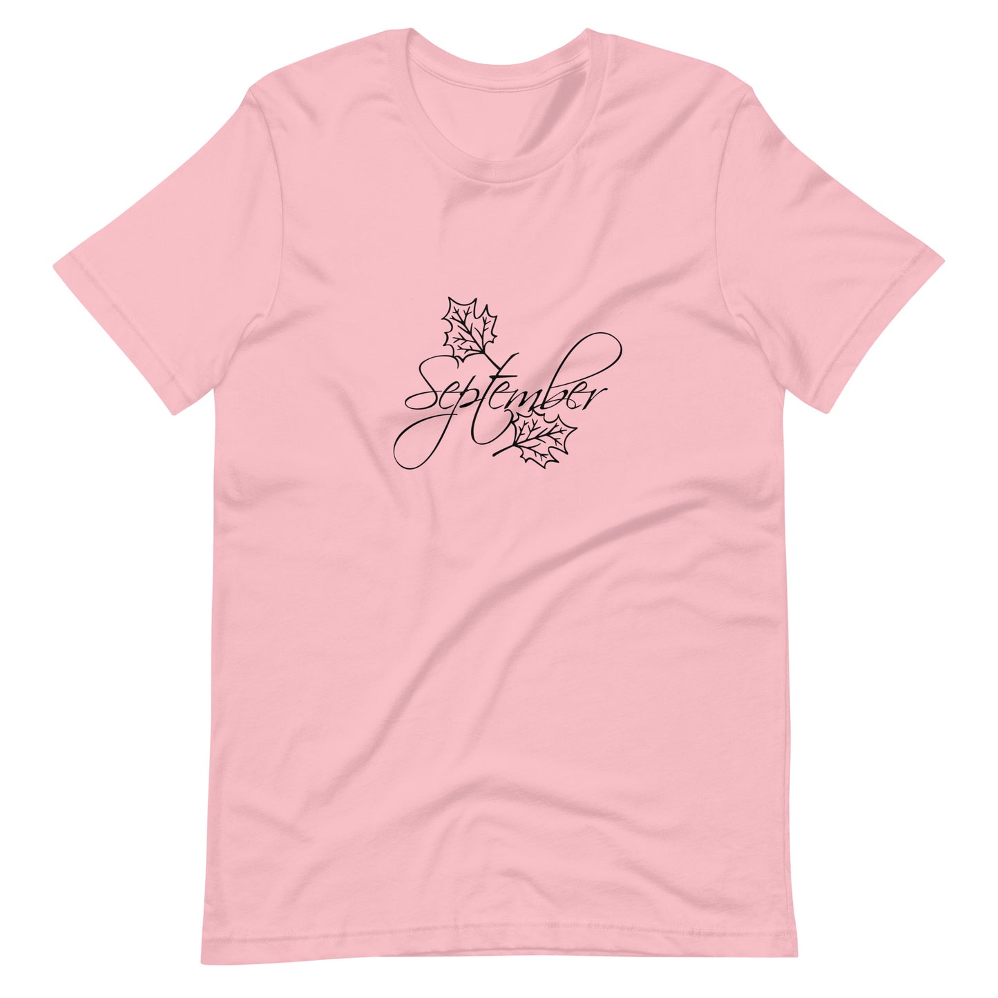 September - Unisex T-shirt - Pink / S Printagon