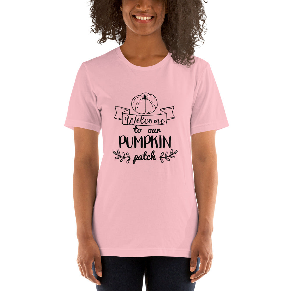 Printagon - Welcome To Our Pumpkin Patch - Unisex T-shirt -