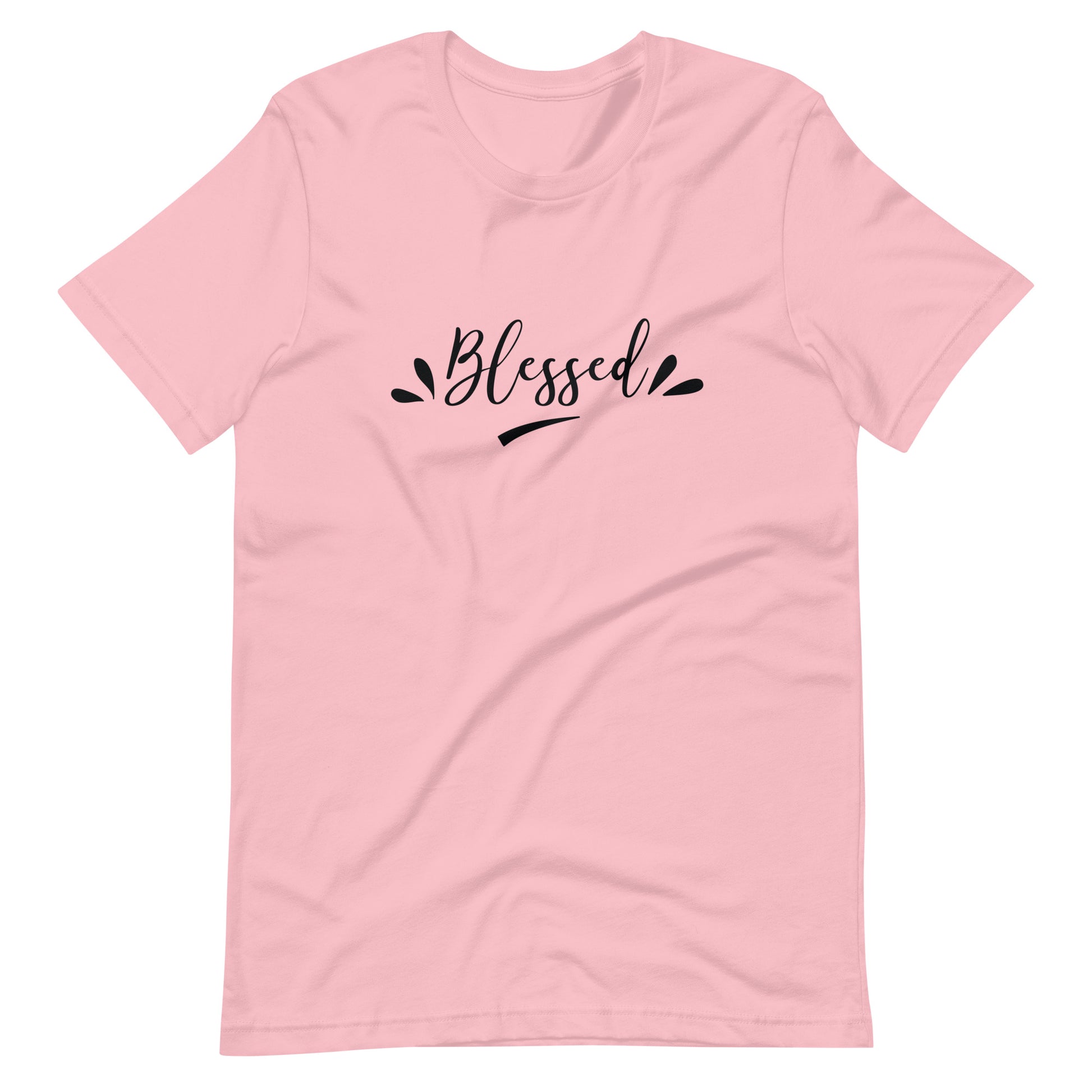 Printagon - Blessed - Unisex T-shirt - Pink / S