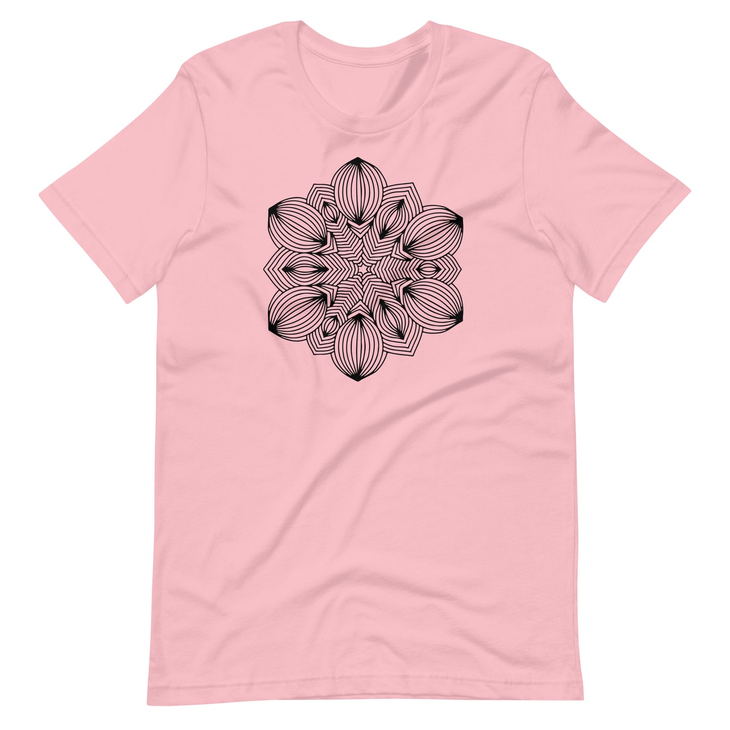 Printagon - Mandala 115 - T-shirt - Pink / S