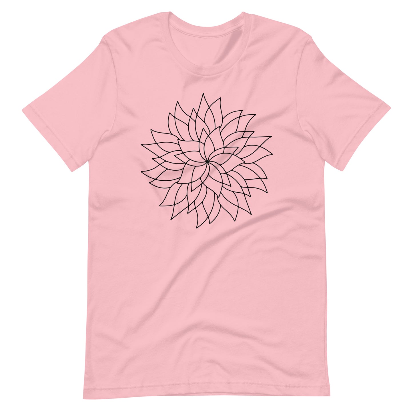 Printagon - Mandala 120 - T-shirt - Pink / S