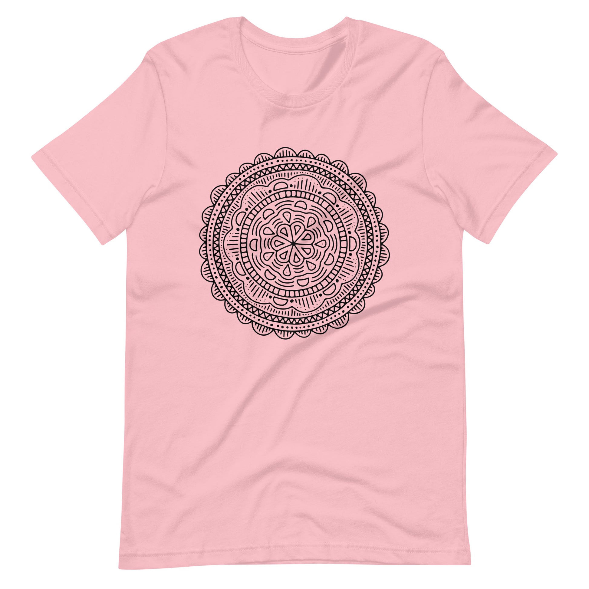 Printagon - Mandala 121 - T-shirt - Pink / S