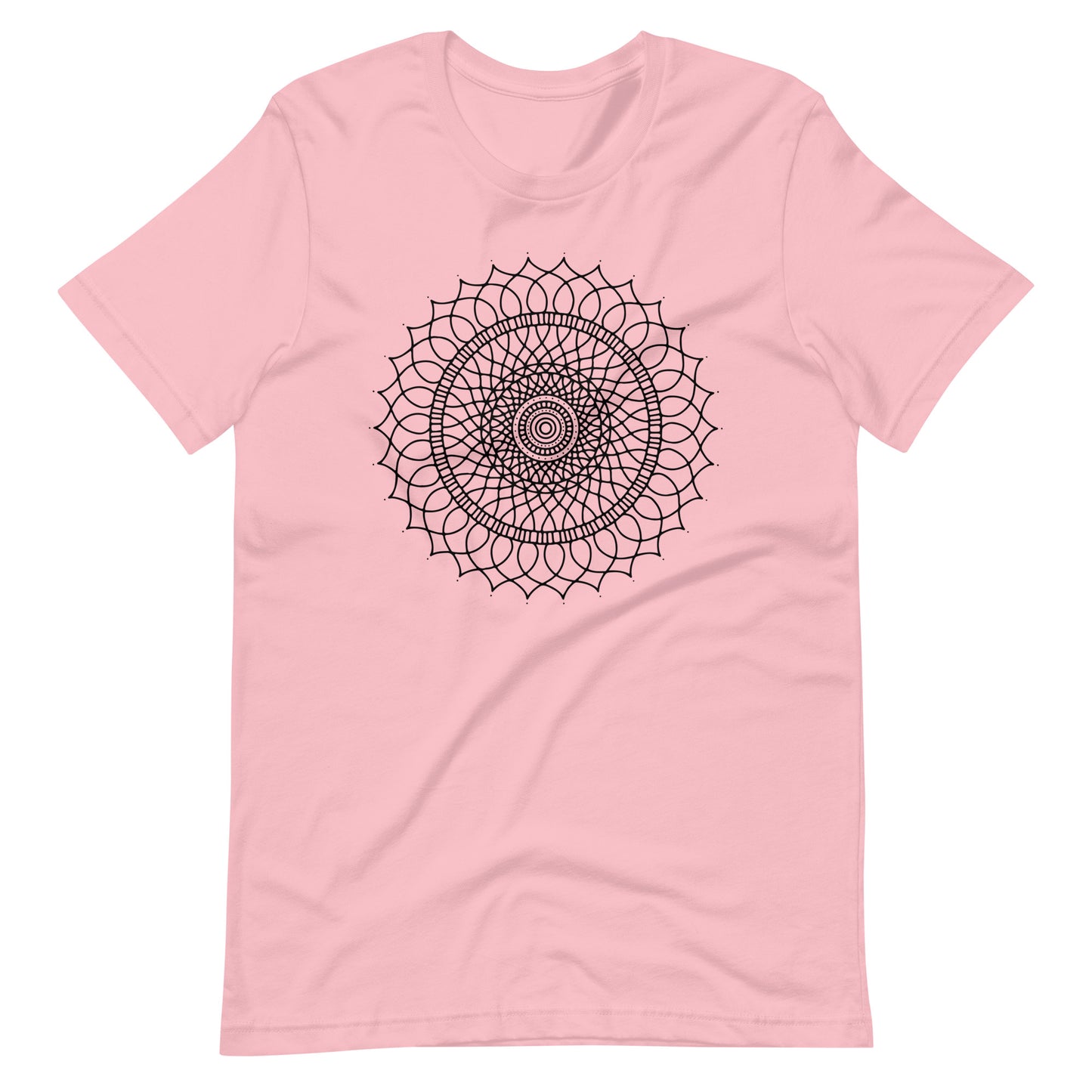 Printagon - Mandala 128 - T-shirt - Pink / S