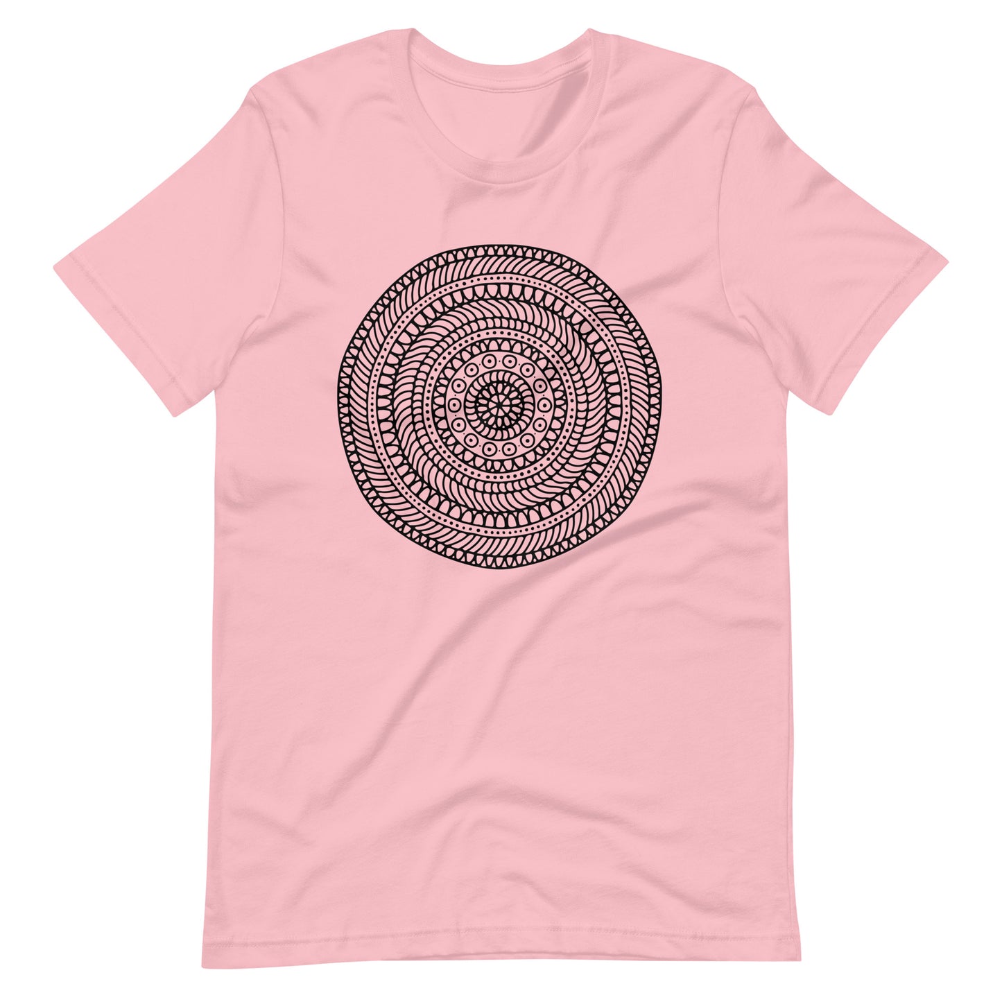 Printagon - Mandala 136 - T-shirt - Pink / S