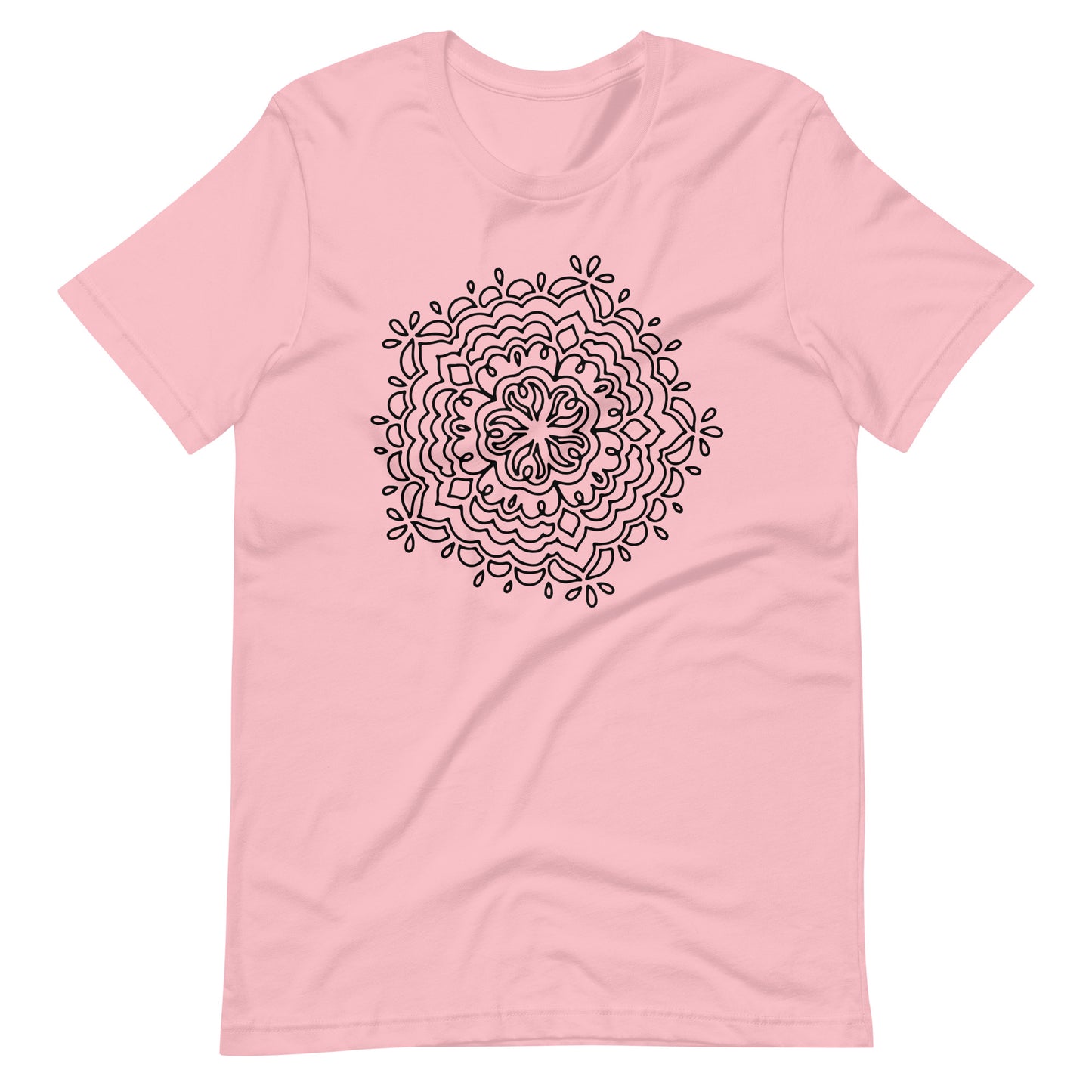 Printagon - Mandala 137 - T-shirt - Pink / S