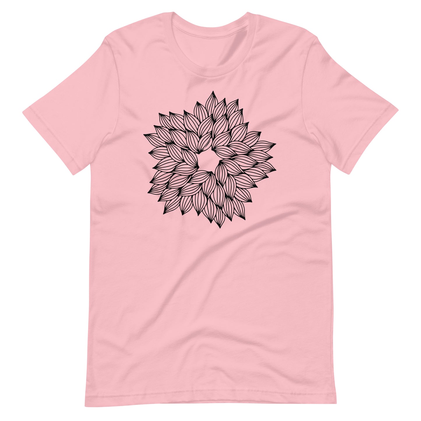 Printagon - Mandala 139 - T-shirt - Pink / S