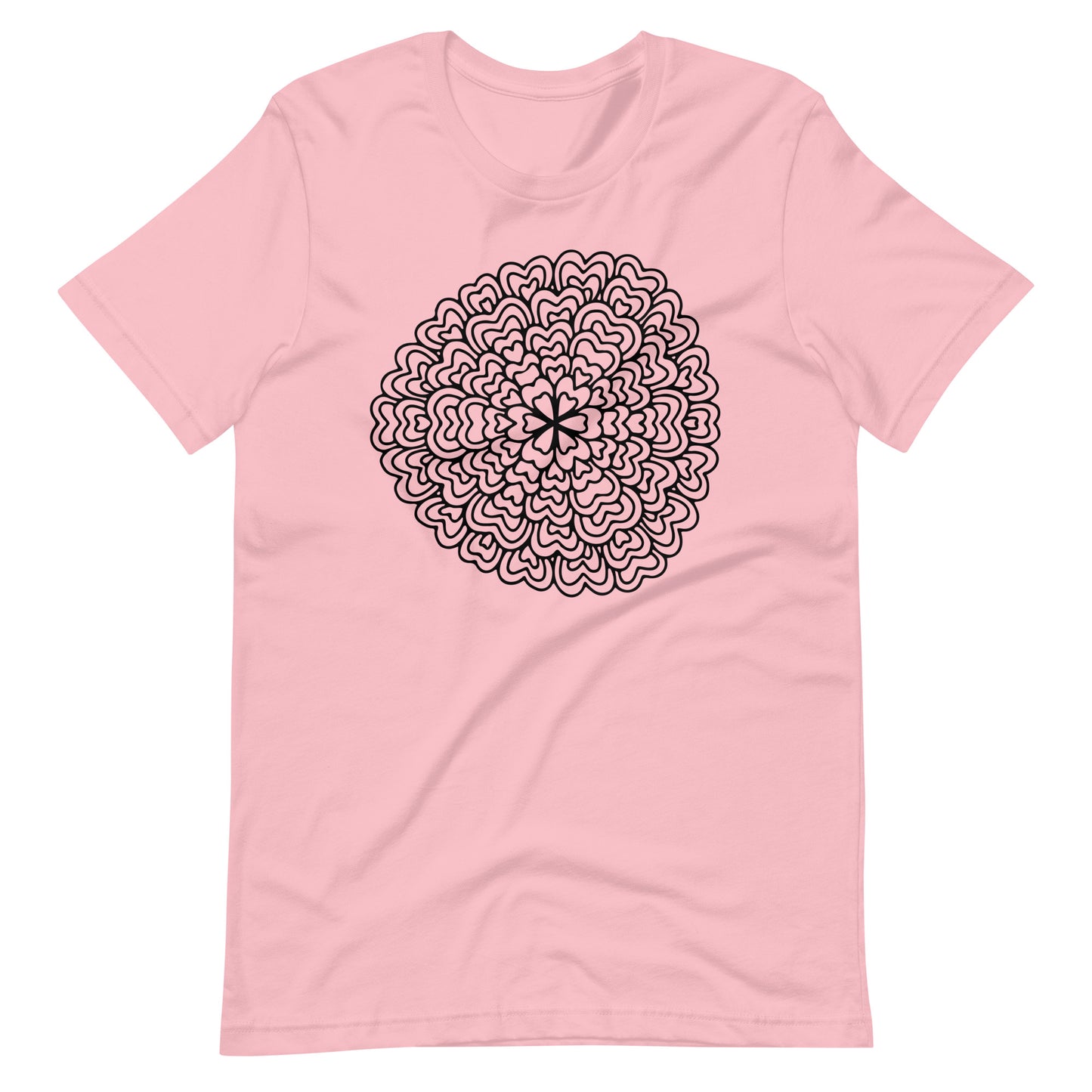 Printagon - Mandala 140 - T-shirt - Pink / S