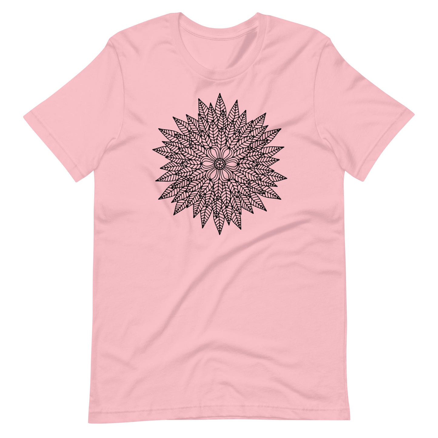 Printagon - Mandala 148 - T-shirt - Pink / S