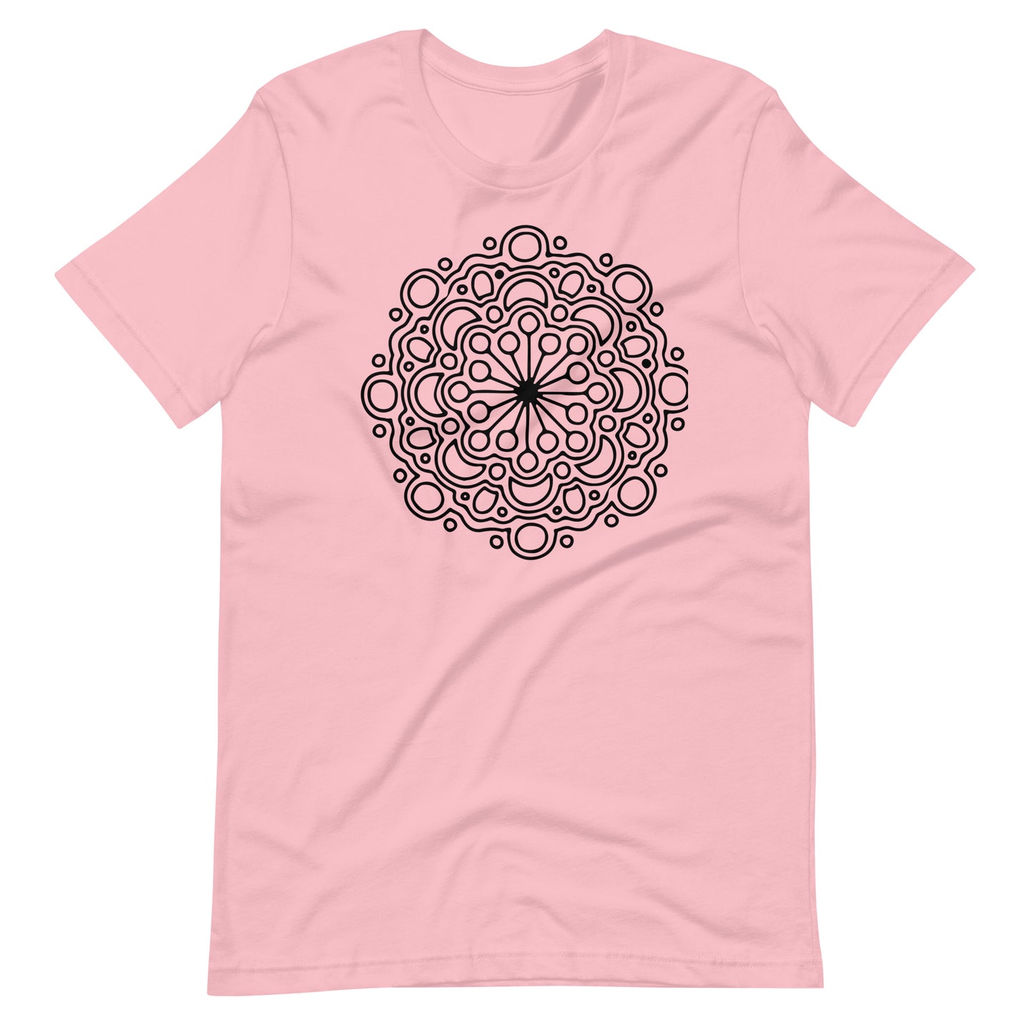 Printagon - Mandala 151 - T-shirt - Pink / S